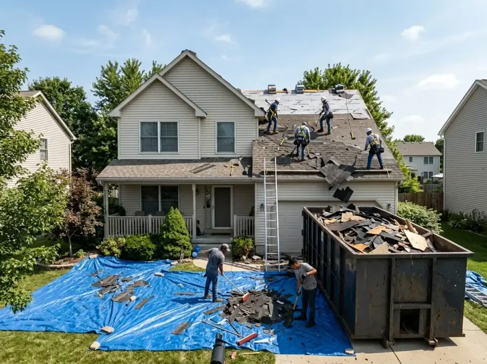 roof-replacement-debris-remova-004 — frequently asked questions, Cheapest Dumpster Rentals in Nixon, TX